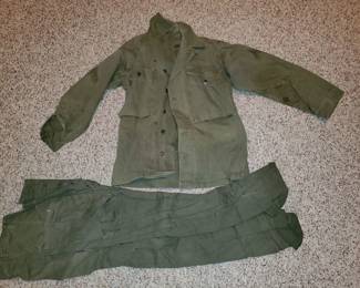 Numerous Service uniforms/coat/hats