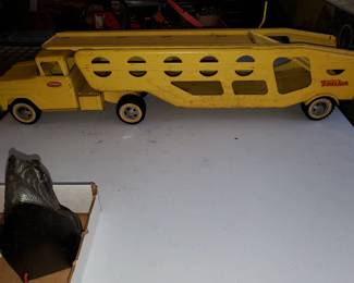 Tonka with trailer