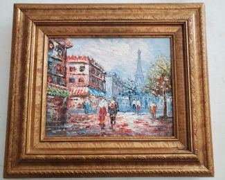 Eiffel Tower, Paris on canvas