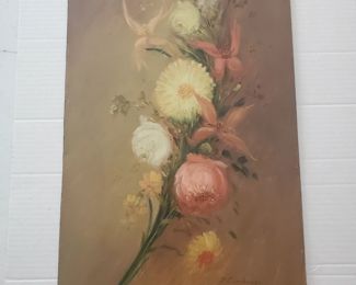 This is on a board 23.5 Tall x 12" wide