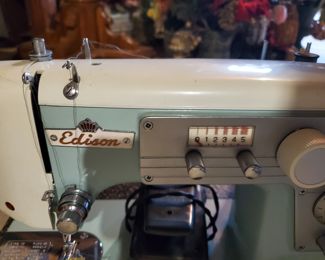 Edison sewing machine