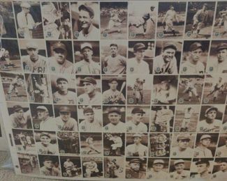 Uncut baseball cards