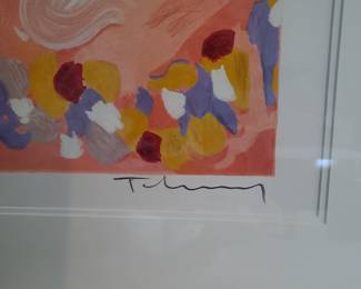 Signed by the artist below the plate.