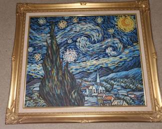Looks like Van Gogh Starry Night -