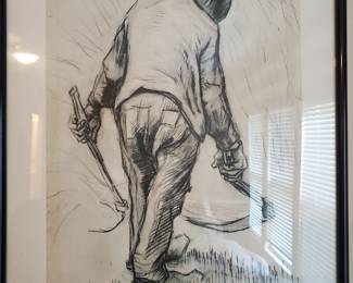 Unsigned Van Gogh print