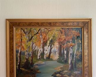 Living Room 
Autumm painting 