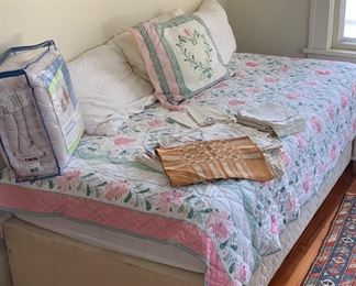 First Bedroom 
Trundle bed
Linens 