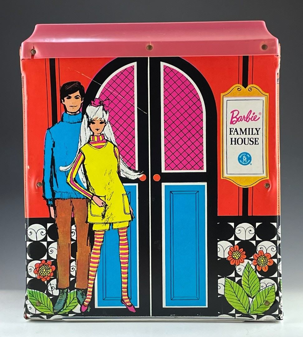  001 Mattel 1968 Barbie Family House