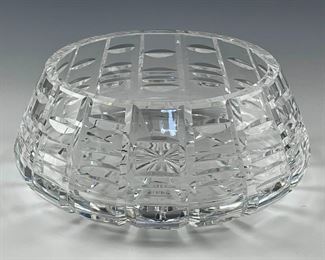 1970 Waterford Crystal Tralee Pattern Bowl, Signed