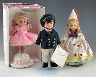 Madame Alexander And Ginny Dolls