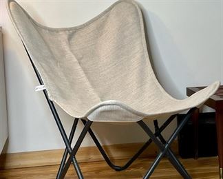 Oversized Butterfly Lounge Chair With Removable Cover