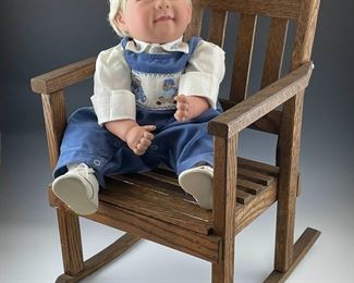 Pat Secrest MYLO 21 Boy Doll  Rocker