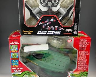 R.C. Catapult And R.C. Crazy Crab Vehicles 