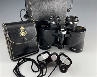 TASCO Binoculars With Cases 2, Japan, Vintage