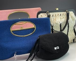 The Original Fringed Carpet Bag Other Vintage Handbags