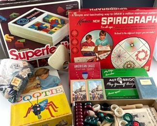 Vintage Spirograph, Superfection, Cootie Others