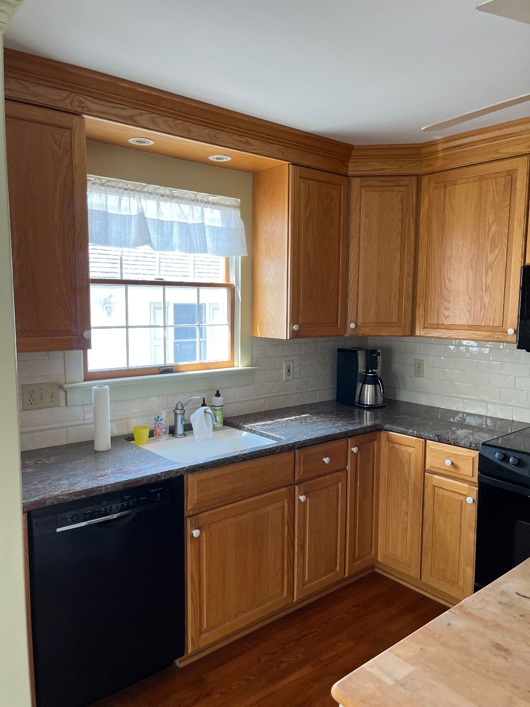 Nice kitchen with wood cabinetry