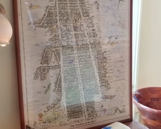 Stone Harbor map art