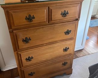Sturdy wooden dresser