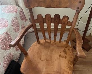 Sturdy arm chair