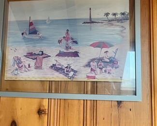 Beachy art