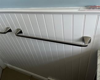 Modern towel bars