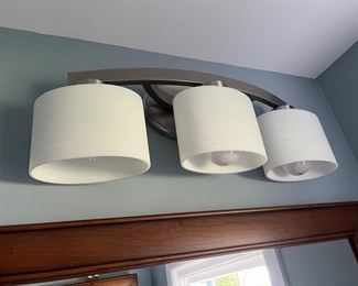 Updated bath vanity light