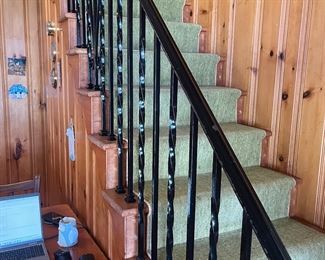 Wrought iron railing