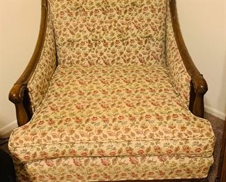 Vintage Floral Arm Chair