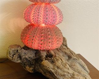 Vintage Sea Shell Lamp