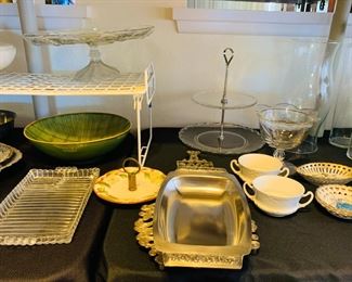 Misc. Glass Serving Items