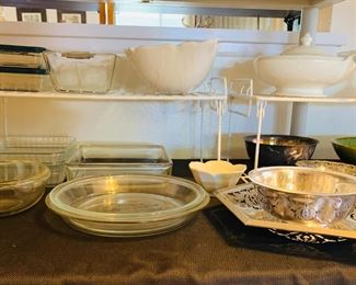 Misc. Glass Serving Items