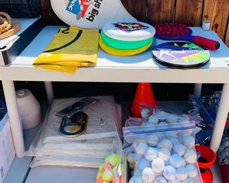 Baseball Rubber Bases - Golf Balls - Cones