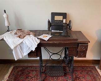 Antique sewing machine