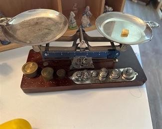 Small scales with weights 