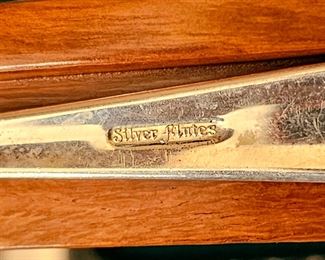  Vintage Towle Sterling Silver Flatware Set, Pattern: Silver Flutes 