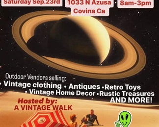 FLEA MARKET coming SATURDAY SEPT 23
1033 N. Azusa Ave. Covina 