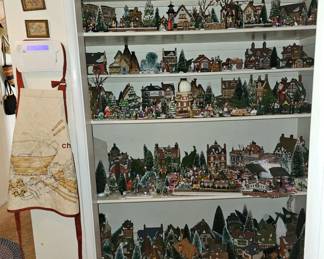 Dept. 56 Dickens village buildings /houses & accessories, most with original boxes. 