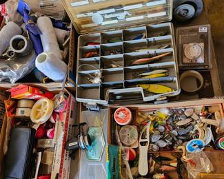 Fishing Tackle-rods, lures & more.
