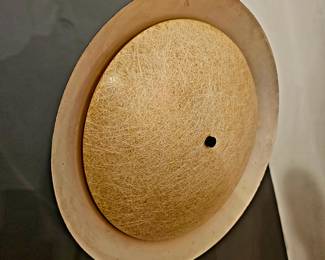 Space Age flying saucer floor lamp.