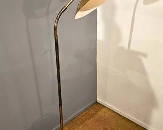 Space Age flying saucer floor lamp.