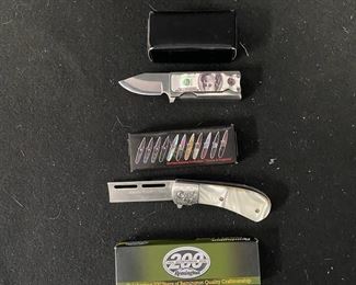 Beasley Barber Elite Series Money Clip With Blade Remington Colt Mini Knife