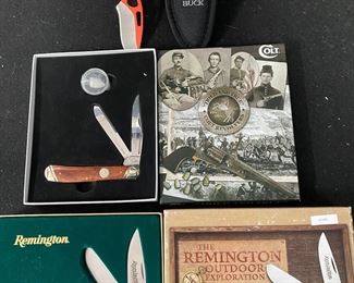 Colt Navy 1851 Knife Model Remington Knife The West Series Knife Buck Packlite Skinner Knife