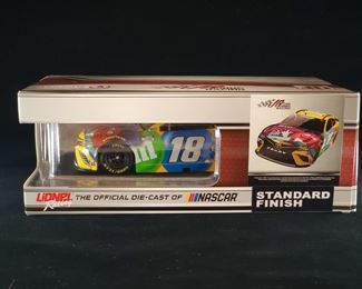 Lot 007-MT: Kyle Busch Die-cast 2021 Camry M&M Messages "Awesome"

Features:
•	NASCAR Cup Series
•	Standard Finish
•	1 of 792 Made
•	Box imprinted '32221EL'
 
Manufacturer: Lionel Racing
Mfg. Year: 2021
Scale: 1:24
Country of Origin: China, hand crafted
