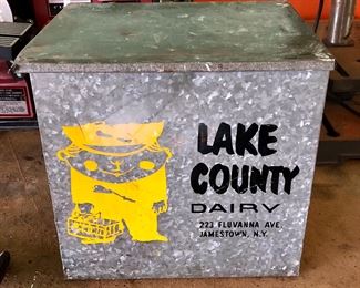 Lake County Dairy Milk Box 