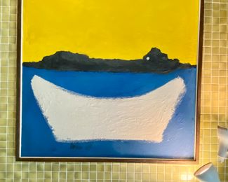 Clarence E Bohn Artwork 46” x  46”