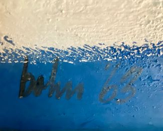 Clarence E Bohn signature 