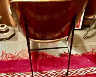 Vintage Mid-Century Danish Modern Ib Kofod Larsen Selig Attributed Penguin Accent Chair