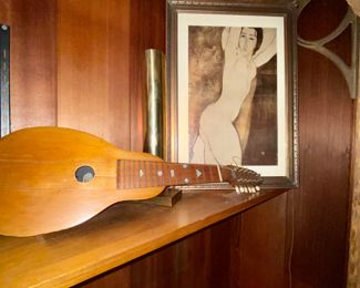 MCM lamp. instrument and wall art