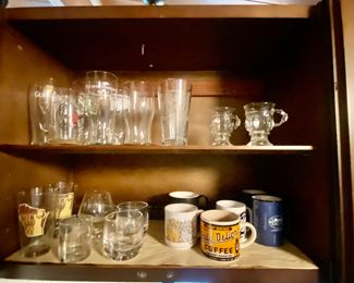 Glassware and mugs